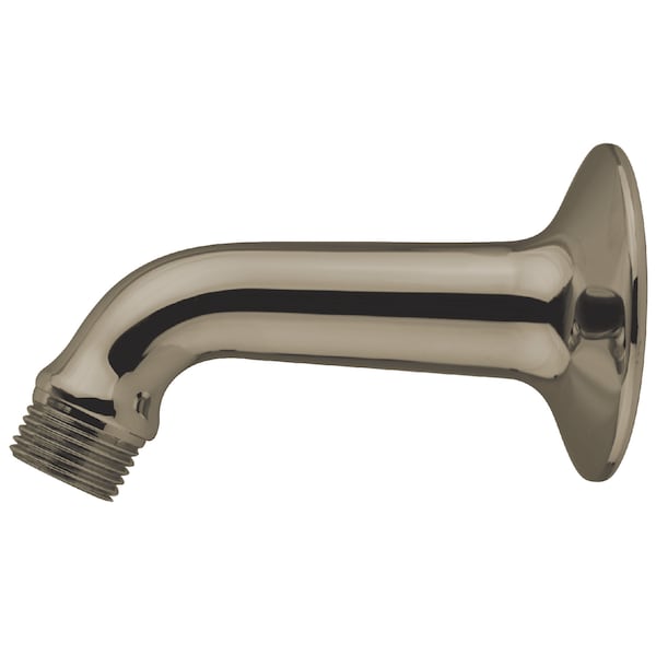 Shower Arms and Flange, Brushed Nickel, Wall Mount